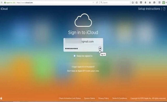 gu icloud login