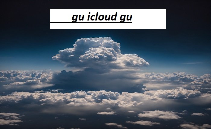 gu icloud gu