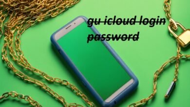 gu icloud login password