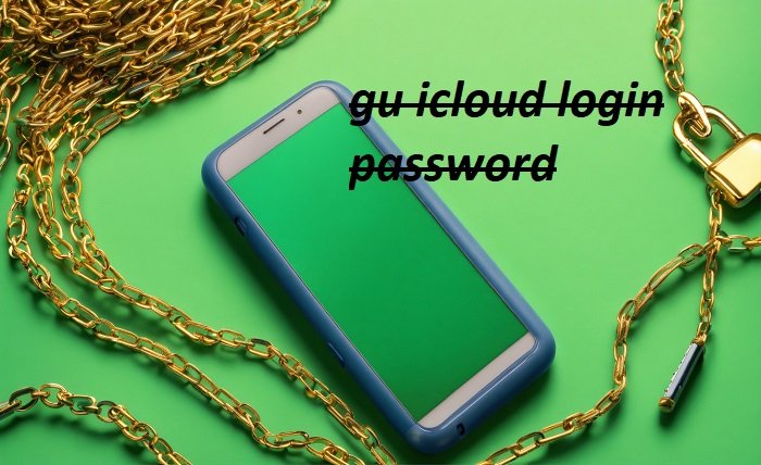 gu icloud login password