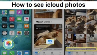 how to see icloud photos