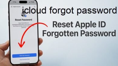 icloud forgot password