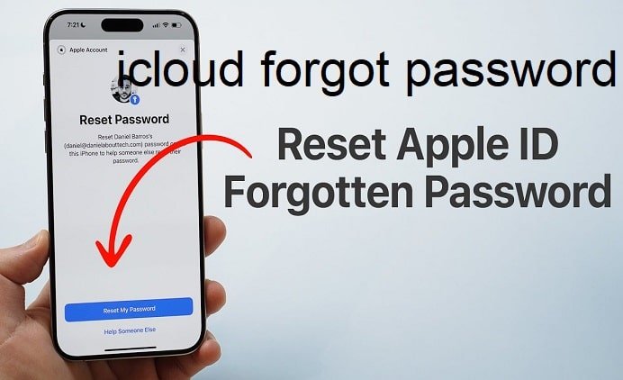 icloud forgot password