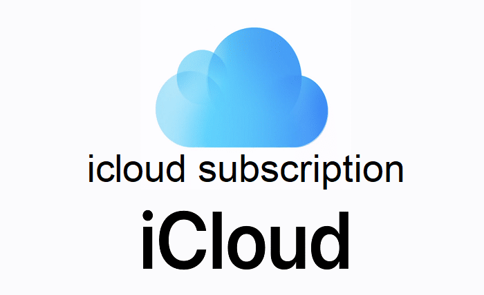 icloud subscription